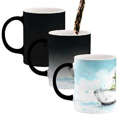 ماگ حرارتی کاکتی طرح دنیای فانتزی مدل mgh18626