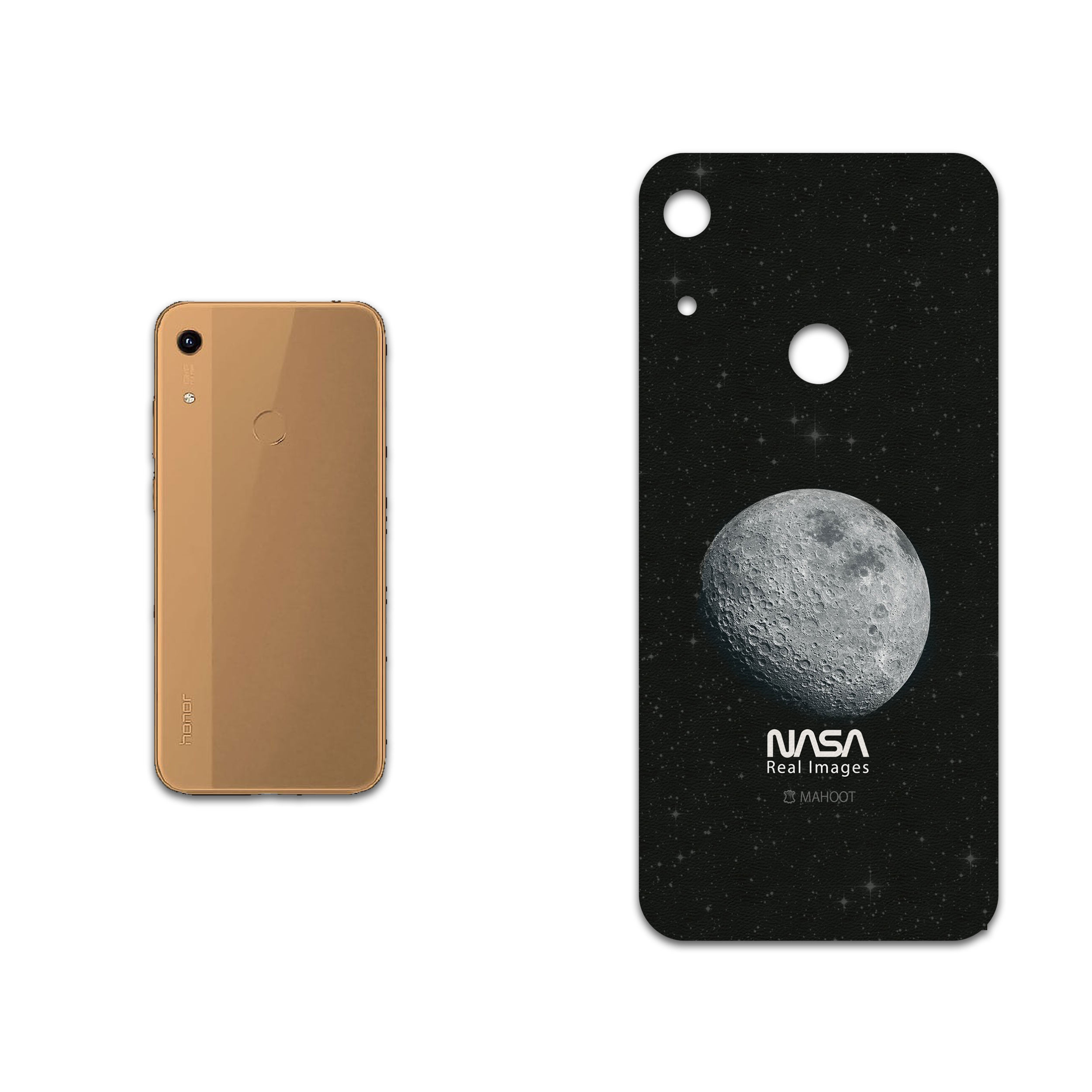 برچسب پوششی ماهوت مدل Moon-By-NASA مناسب برای گوشی موبایل آنر 8A