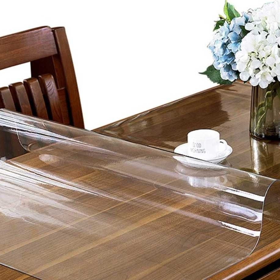 طلق رومیزی شفاف 2 میل سایز(80در 140)