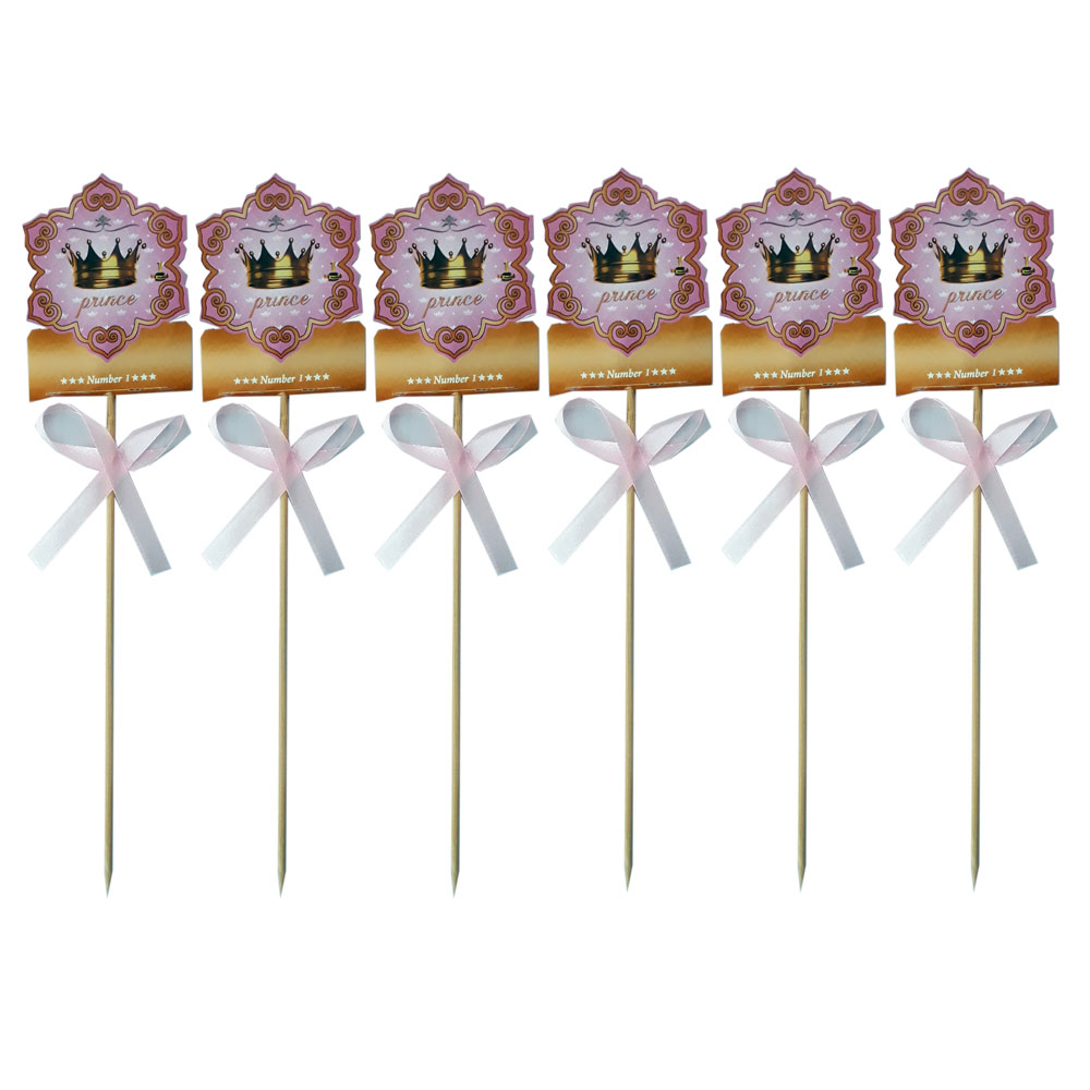 تاپر طرح تاج بسته 6 عددی