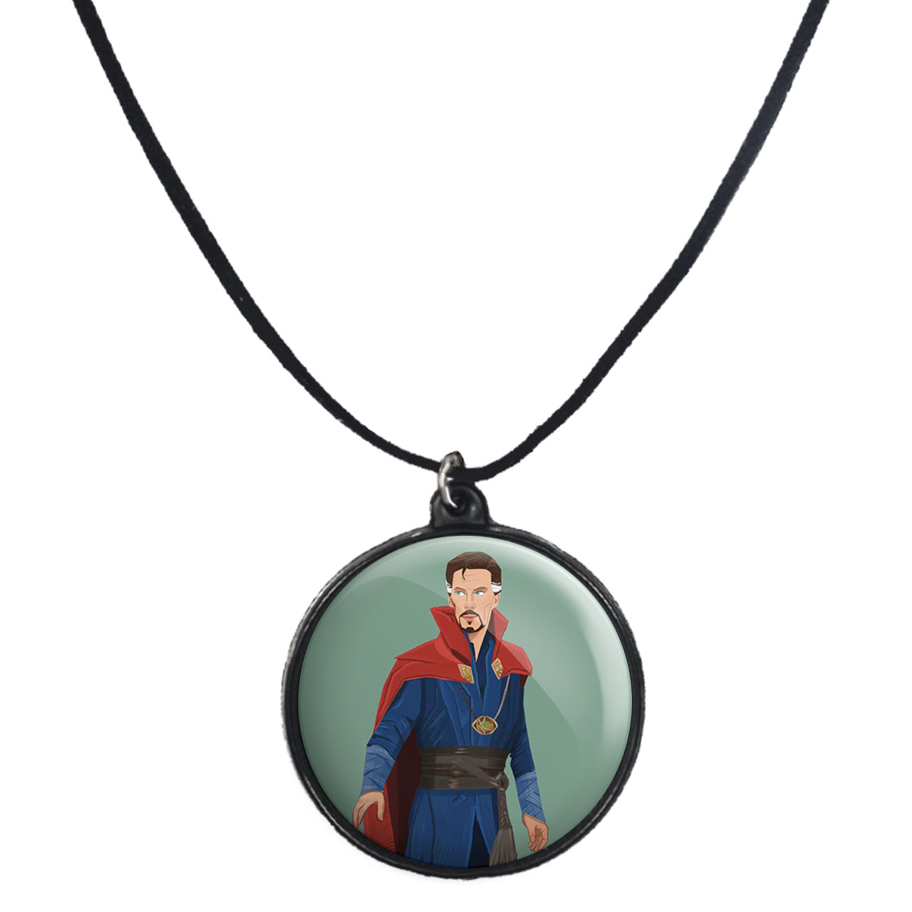 گردنبند پرمانه طرح doctor strange کد pmb.26848مدل دو طرفه