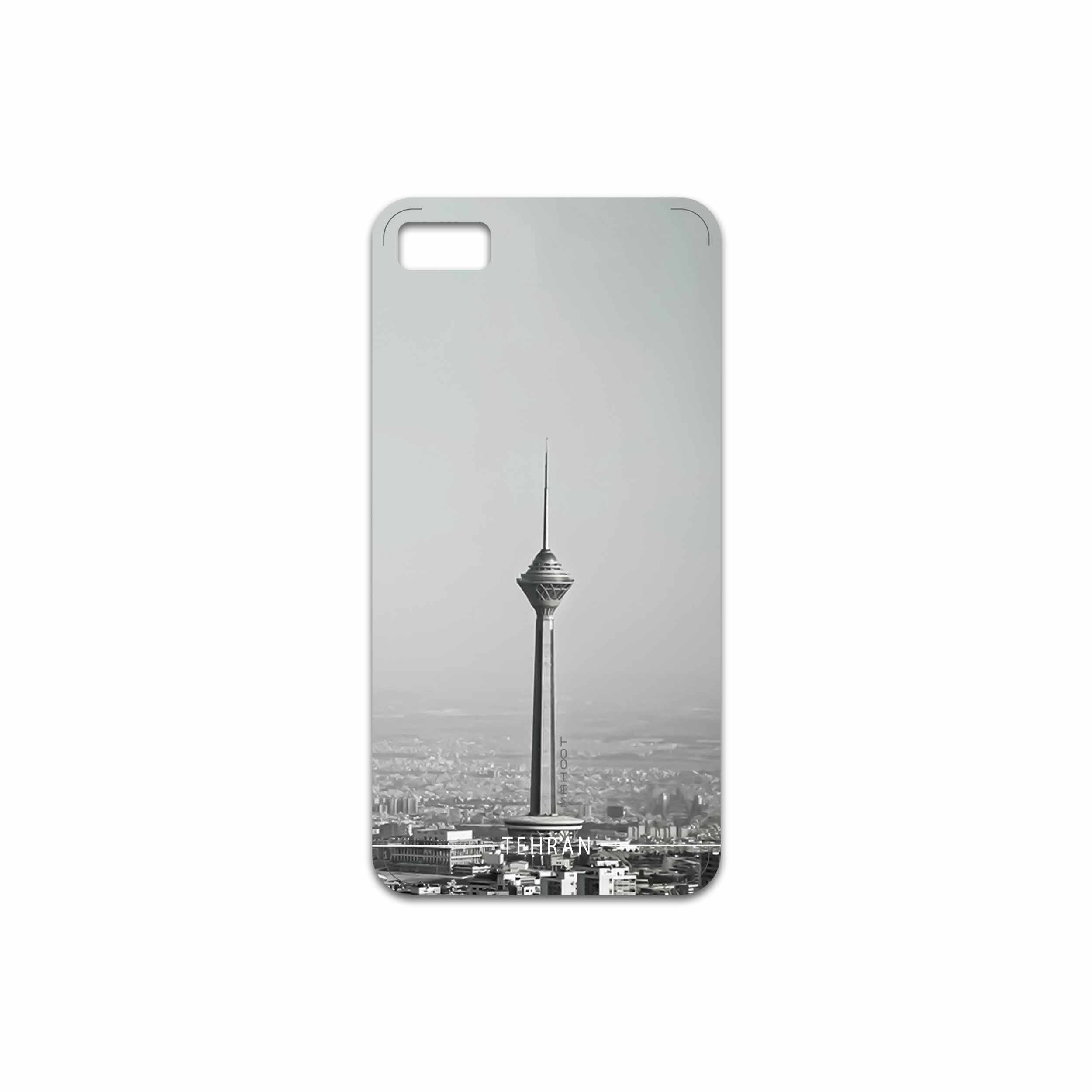 برچسب پوششی ماهوت مدل Tehran City مناسب برای گوشی موبایل بلک بری Z10