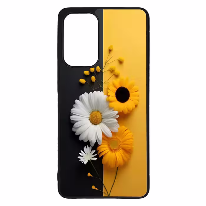 کاور طرح گل کد G-099 مناسب برای گوشی موبایل سامسونگ Galaxy A73 / A73 5G | دیجی قاب دونی