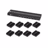 اسپلیتر اکستندر 1 به 8 HDMI ویکینگ مدل VK-E18 HDMI