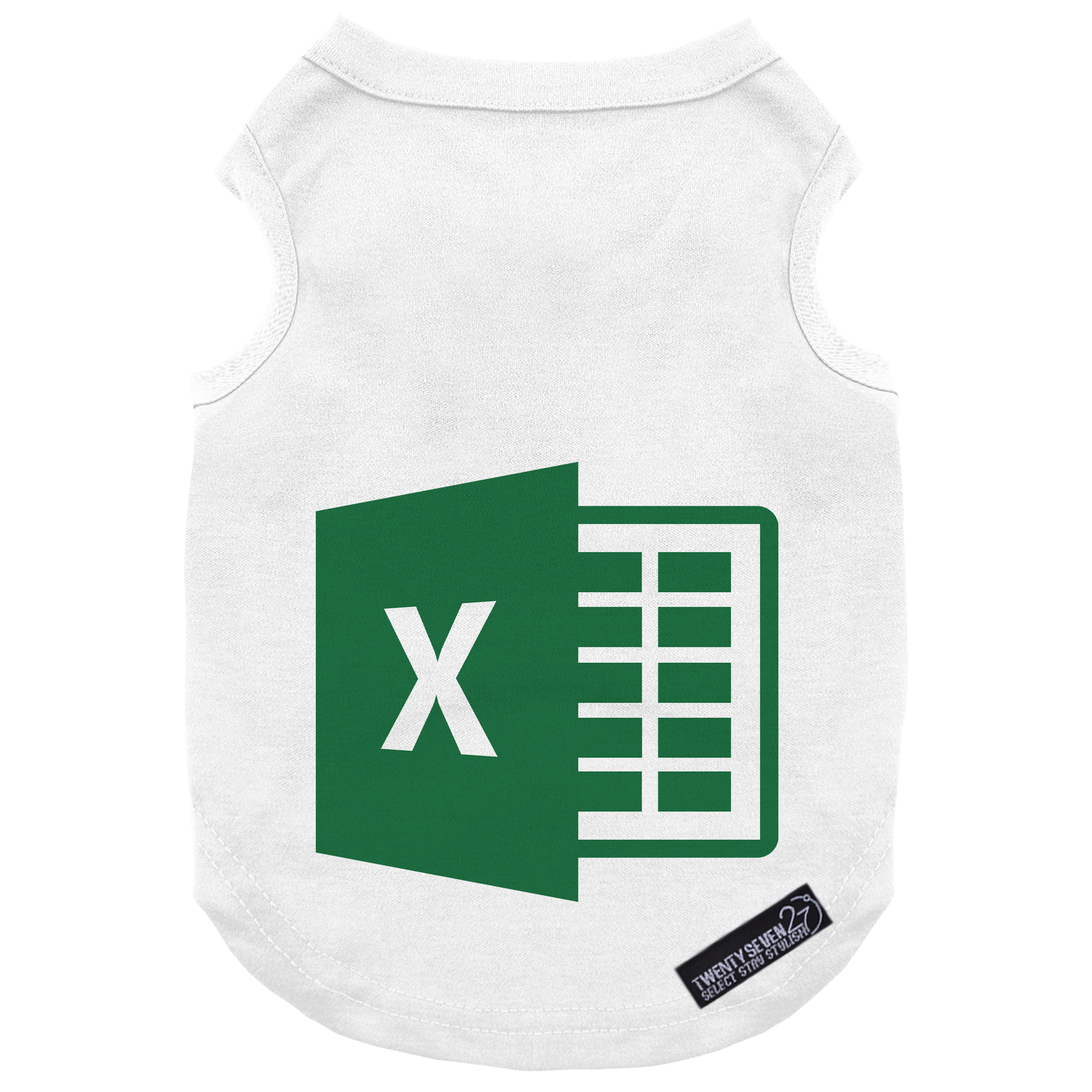 لباس سگ و گربه 27 طرح Microsoft Excel کد MH913 سایز L