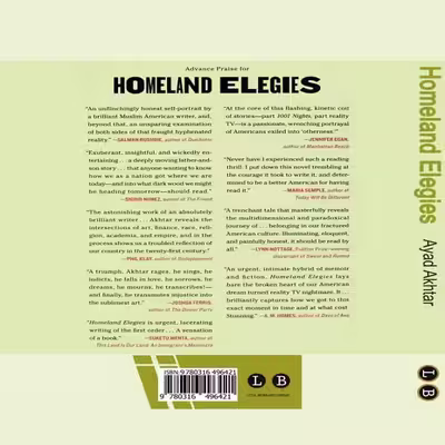 کتاب Homeland Elegies اثر Ayad Akhtar نشر لیدل برون کمپانی