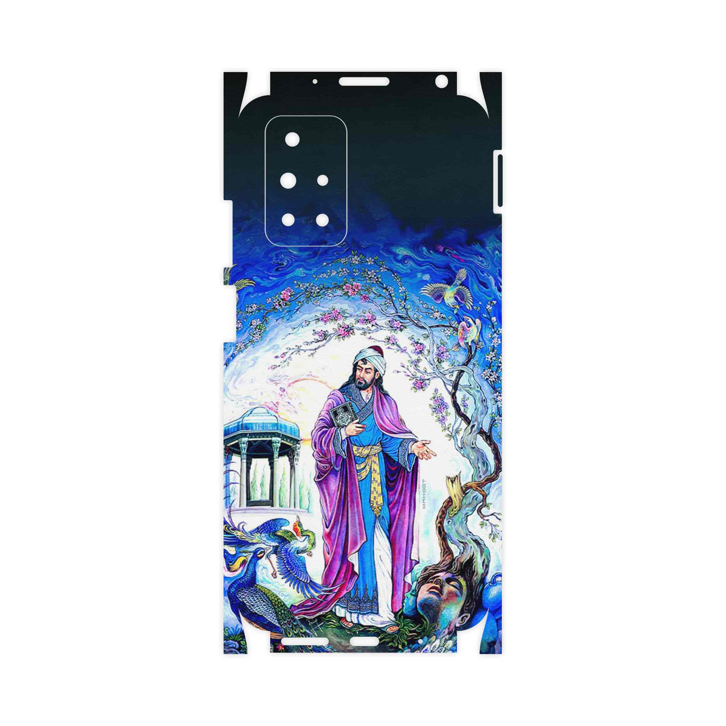 برچسب پوششی ماهوت مدل Hafiz-FullSkin مناسب برای گوشی موبایل شیائومی Redmi 10 Prime