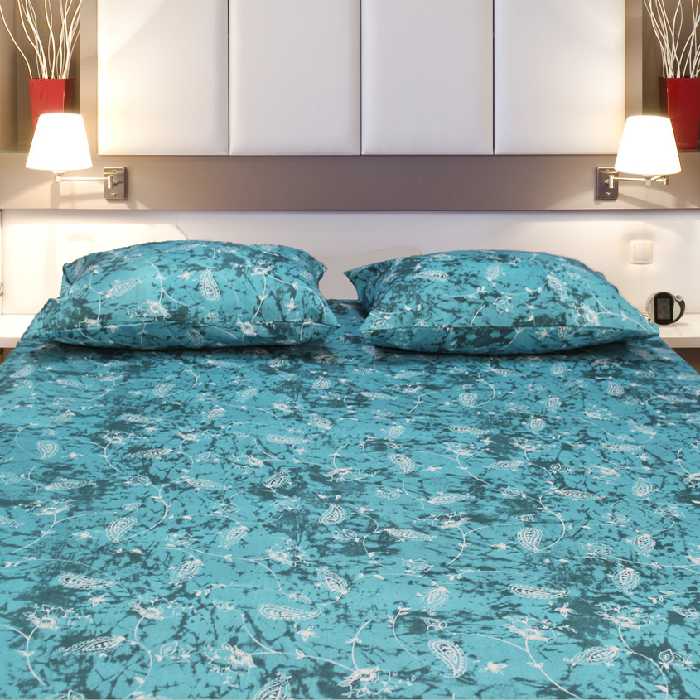 سرویس ملحفه بومرنگ مدل Sama-90 یکنفره 2 تکه