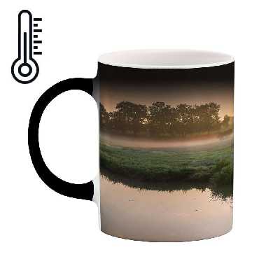 ماگ حرارتی کاکتی طرح منظره مدل mgh16072