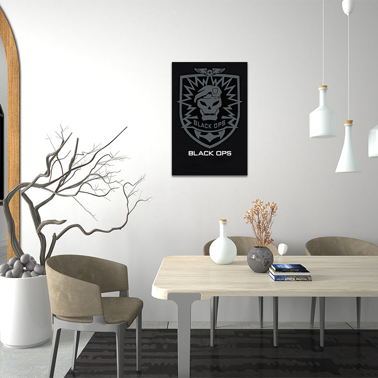 تابلو شاسی مدل بازی کال آف دیوتی call of duty کد 55 | دنیای قاب