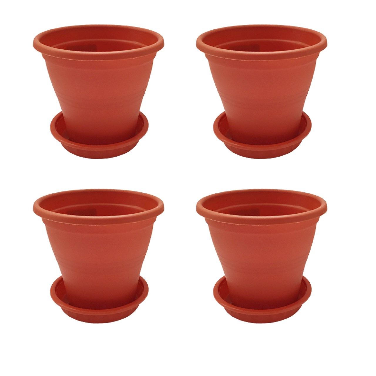 گلدان گلپونه مدل Benjamin 312 مجموعه 4 عددی