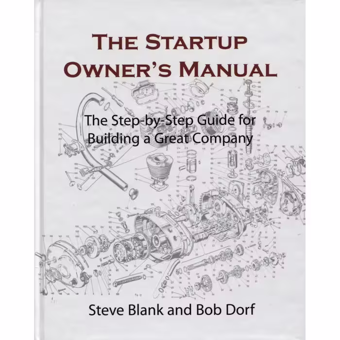 کتاب The Startup Owner,s Manual اثر Steve Blank and Bob Dorf انتشارات K AND S Ranch