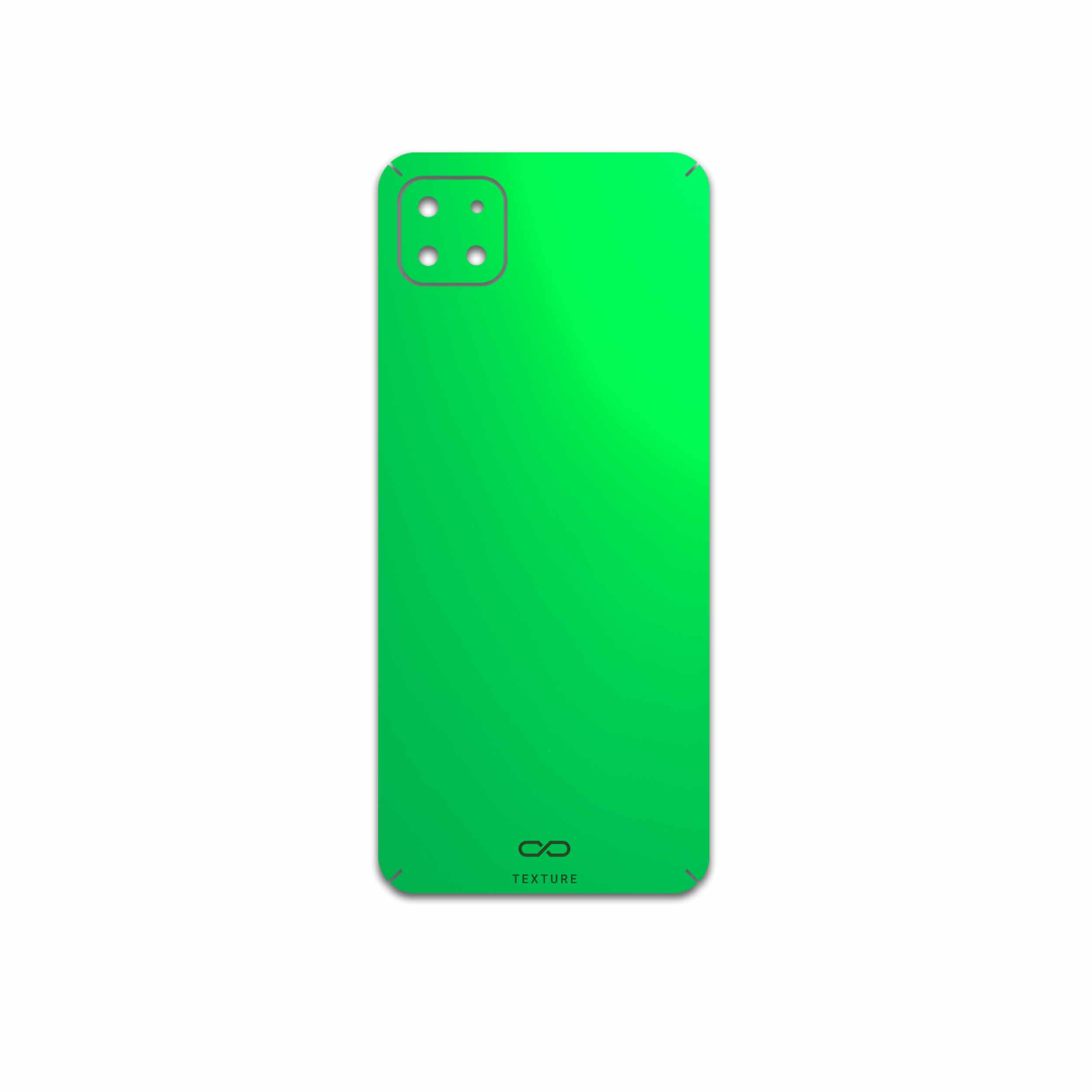 برچسب پوششی ماهوت مدل Matte-Green مناسب برای گوشی موبایل سامسونگ Galaxy A22 5G