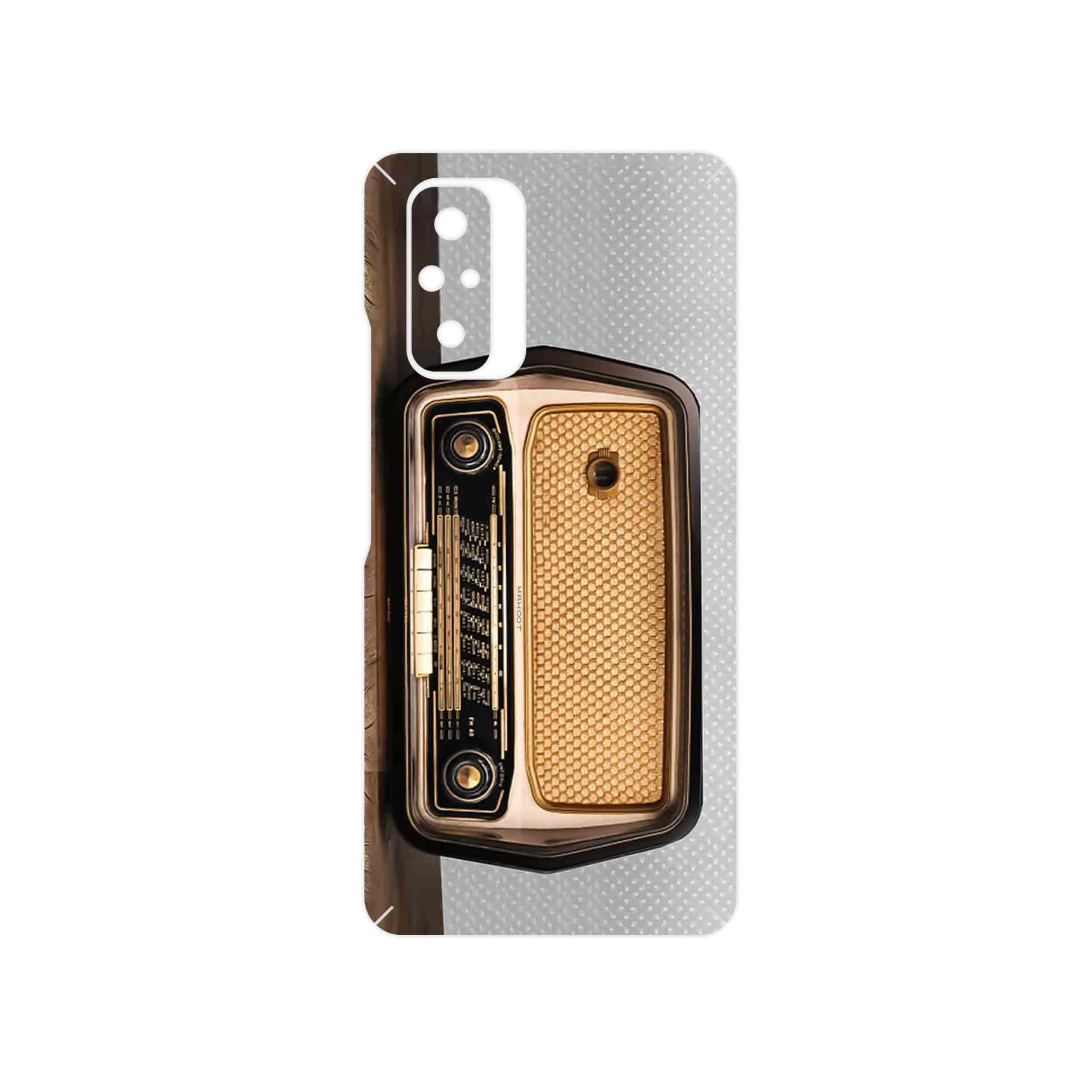 برچسب پوششی ماهوت مدل Radio Nostalgia مناسب برای گوشی موبایل شیائومی Redmi Note 10 Pro