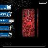 برچسب پوششی ماهوت مدل Red Printed Circuit Board-FullSkin مناسب برای گوشی موبایل سامسونگ Galaxy S20 Ultra