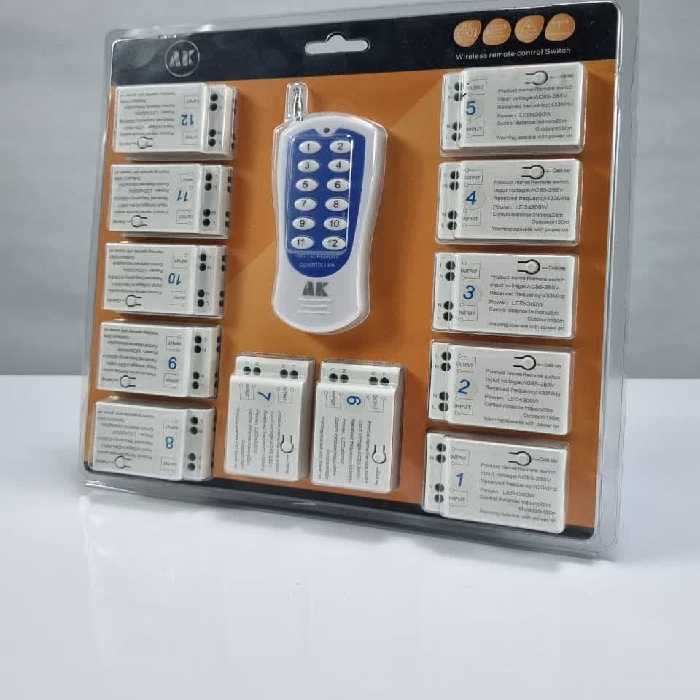ریموت 12 کانال مجزا - فروشگاه آرین لایت