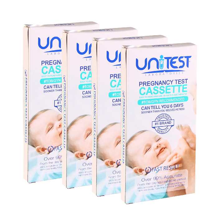 بی بی چک یونی تست مدل CASSETTE مجموعه 4 عددی