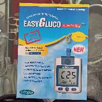 دستگاه اندازه گیری قندخون EASY GLUCO همراه با نوار پنجاه عدد