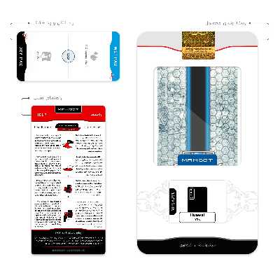 برچسب پوششی ماهوت مدل GEELY مناسب برای گوشی موبایل هوآوی Y7a