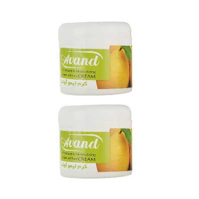 کرم مرطوب کننده آوند مدل Lemon حجم 200 میلی لیتر بسته 2 عددی