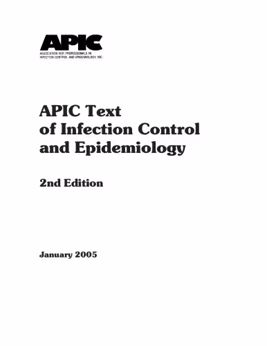خرید و دانلود نسخه کامل کتاب APIC Text of Infection Control &amp; Epidemiology, 2nd Edition