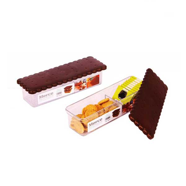 ظرف بیسکویتی دو خانه مرسه