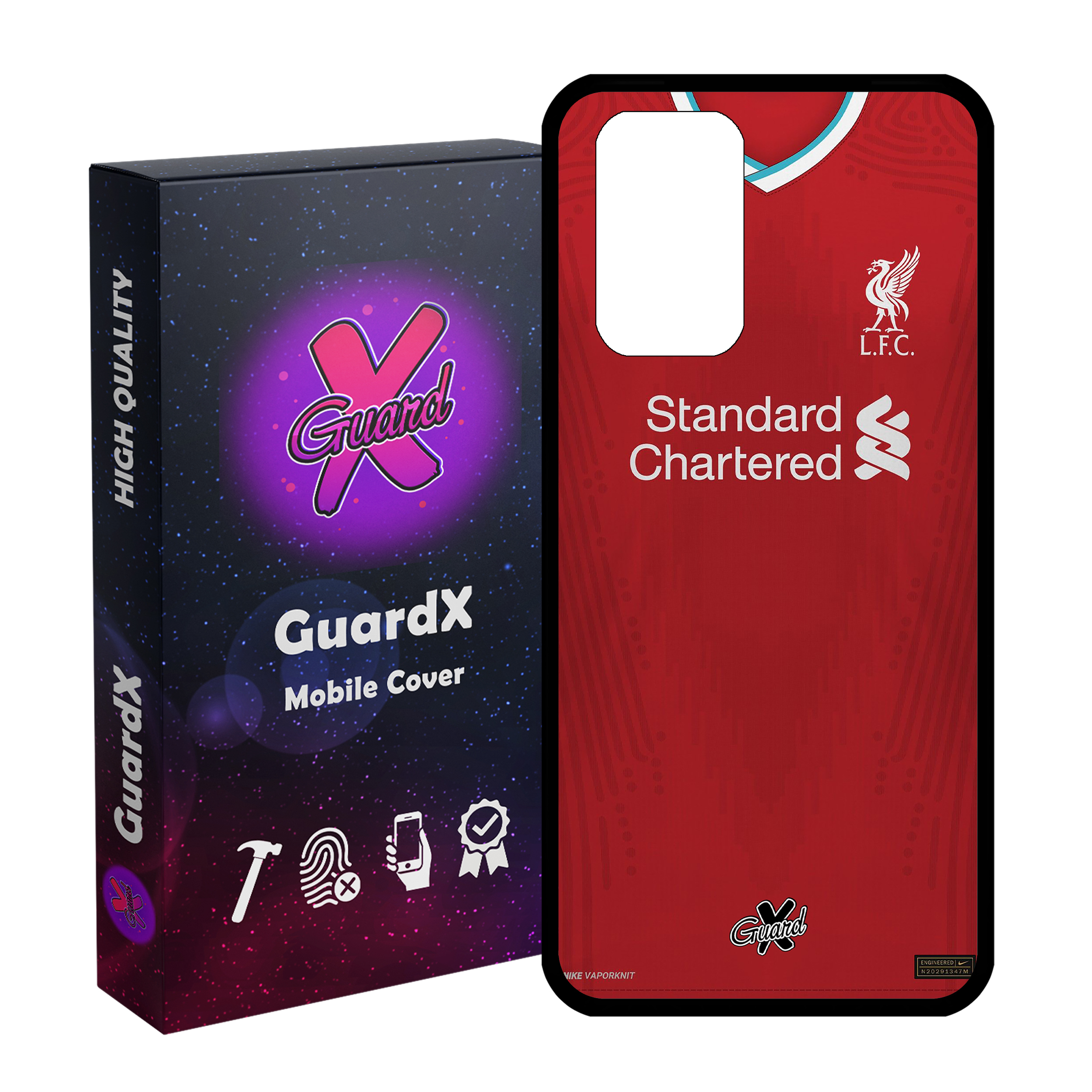 کاور گارد ایکس طرح Liverpool مدل Glass10252 مناسب برای گوشی موبایل شیائومی Redmi Note 10 Pro / Note 10 Pro Max