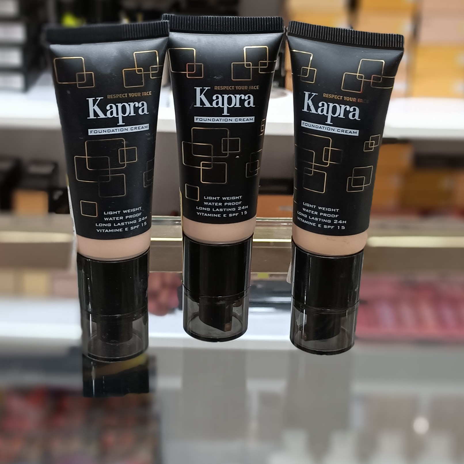 کرم پودر تیوپی کاپرا