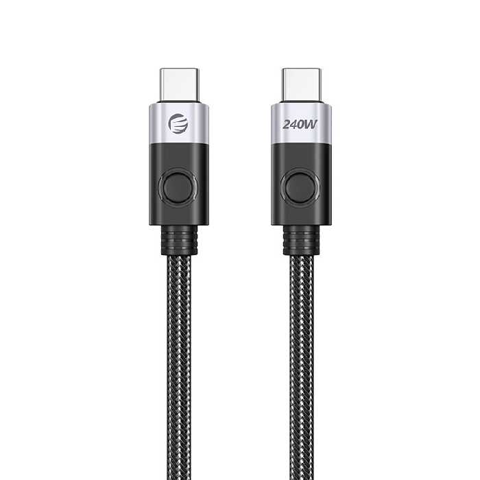 کابل شارژ USB-C به USB-C اوریکو مدل CC240-40-05 طول 0.5 متر توان 240 وات