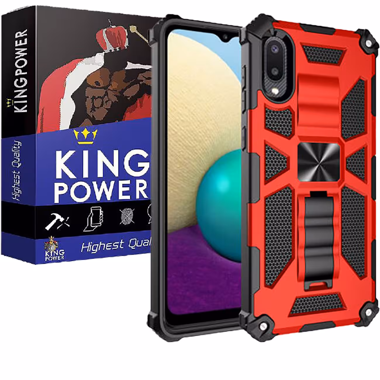 کاور کینگ پاور مدل KH21 مناسب برای گوشی موبایل سامسونگ Galaxy A02