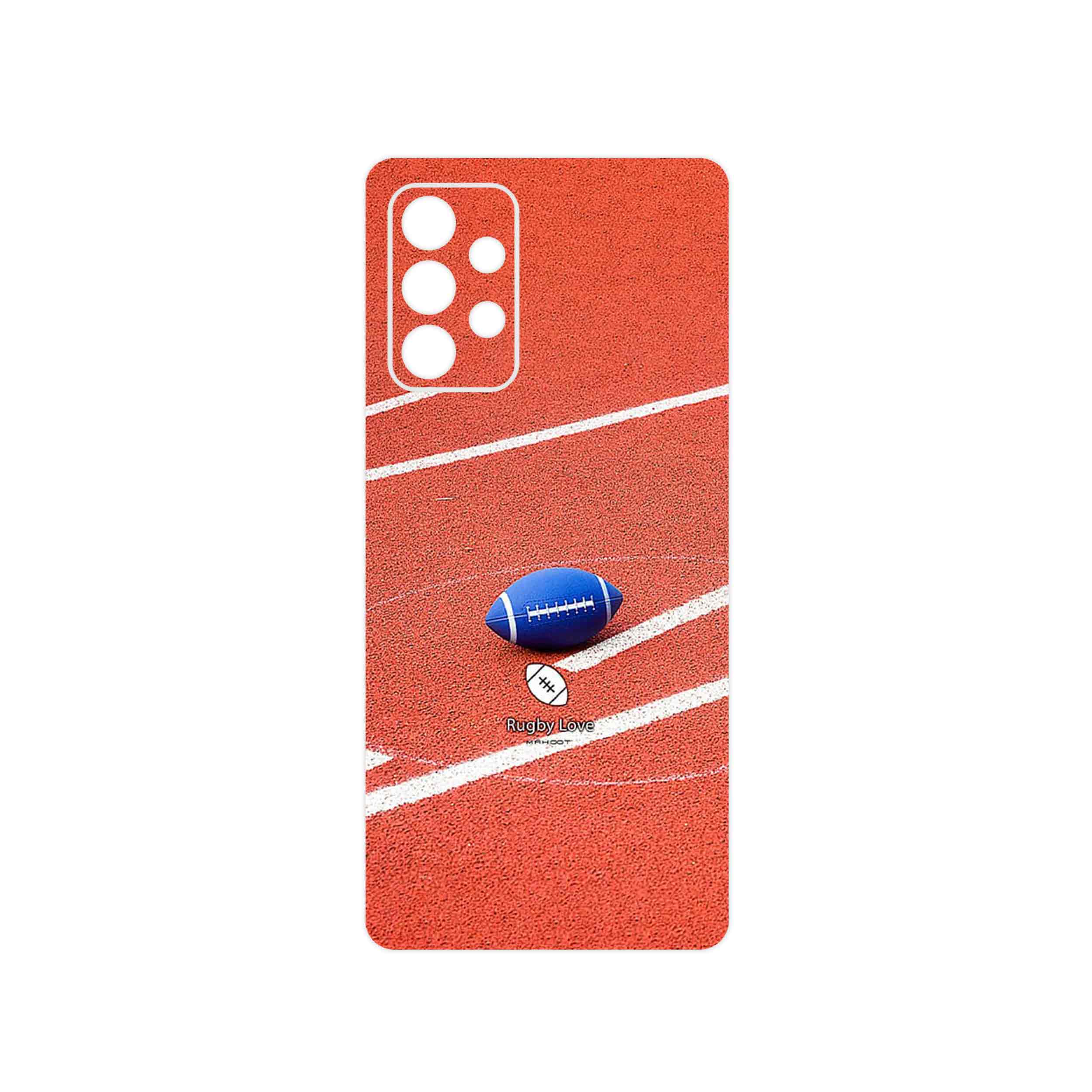 برچسب پوششی ماهوت مدل Rugby football مناسب برای گوشی موبایل سامسونگ Galaxy A52s 5G