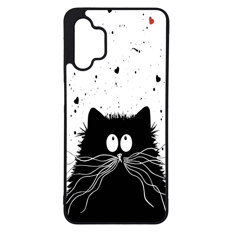 کاور طرح گربه کد G-037 مناسب برای گوشی موبایل سامسونگ Galaxy A32 5G | دیجی قاب دونی