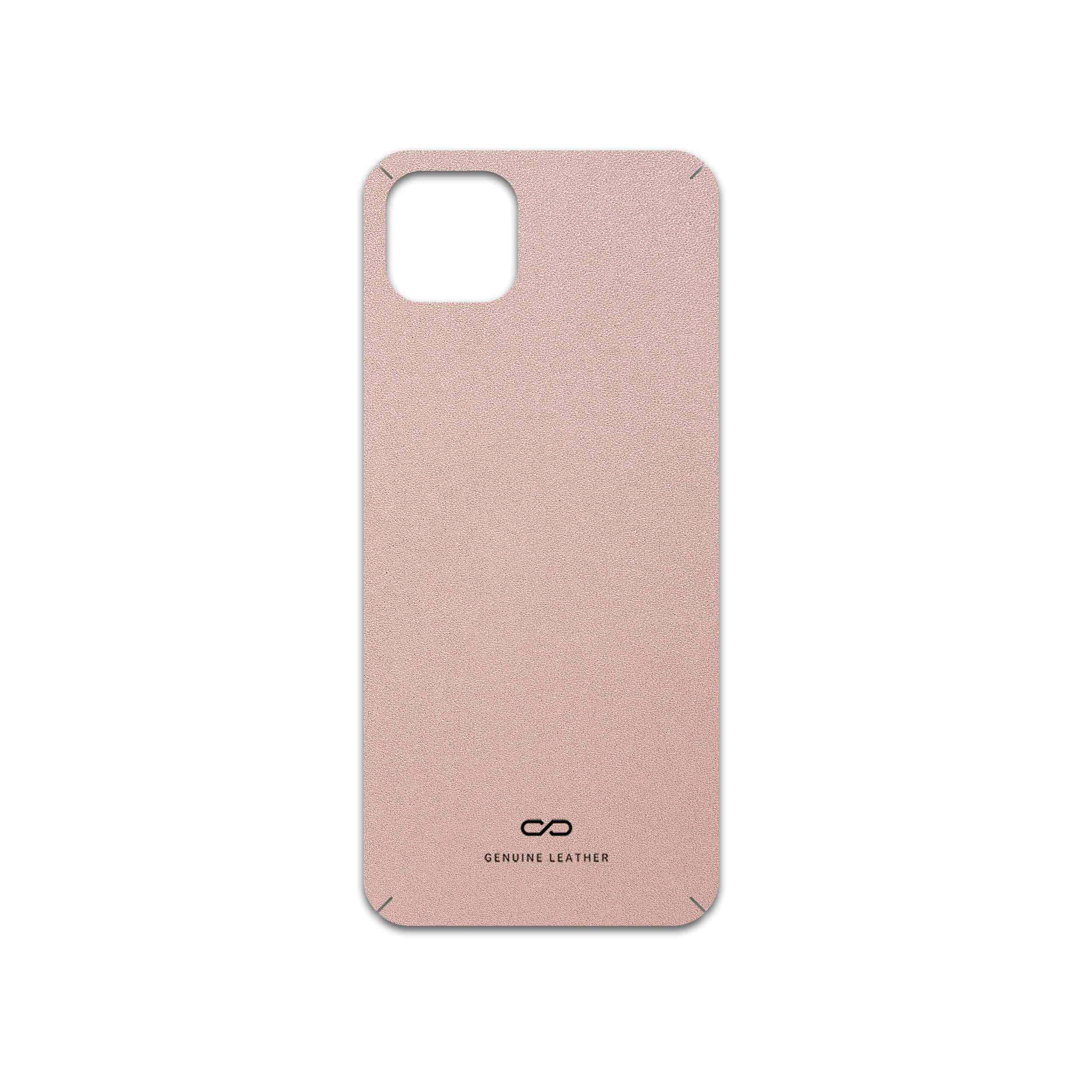 برچسب پوششی ماهوت مدل Rose-Gold-Leather مناسب برای گوشی موبایل ویکو T10