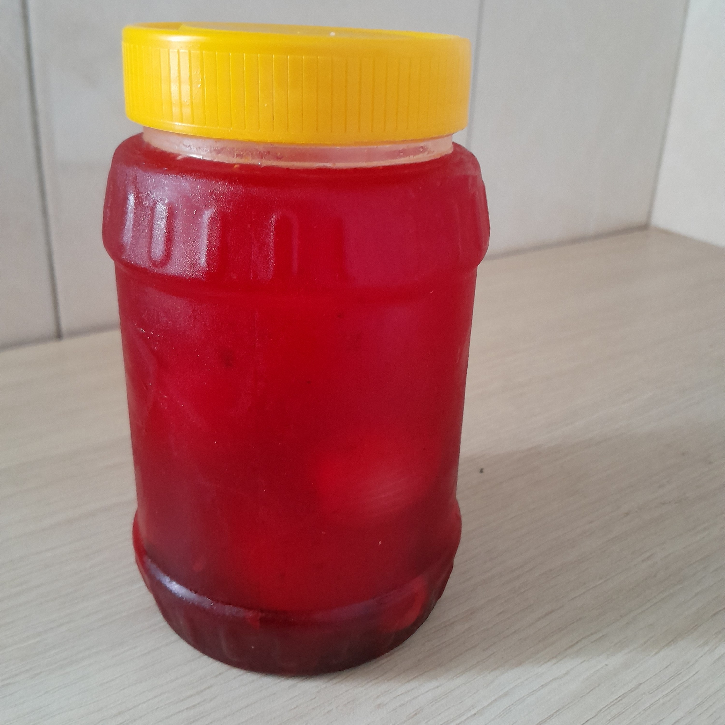 پیازترشی قرمز خانگی نیم کیلویی بدون موادافزودنی 