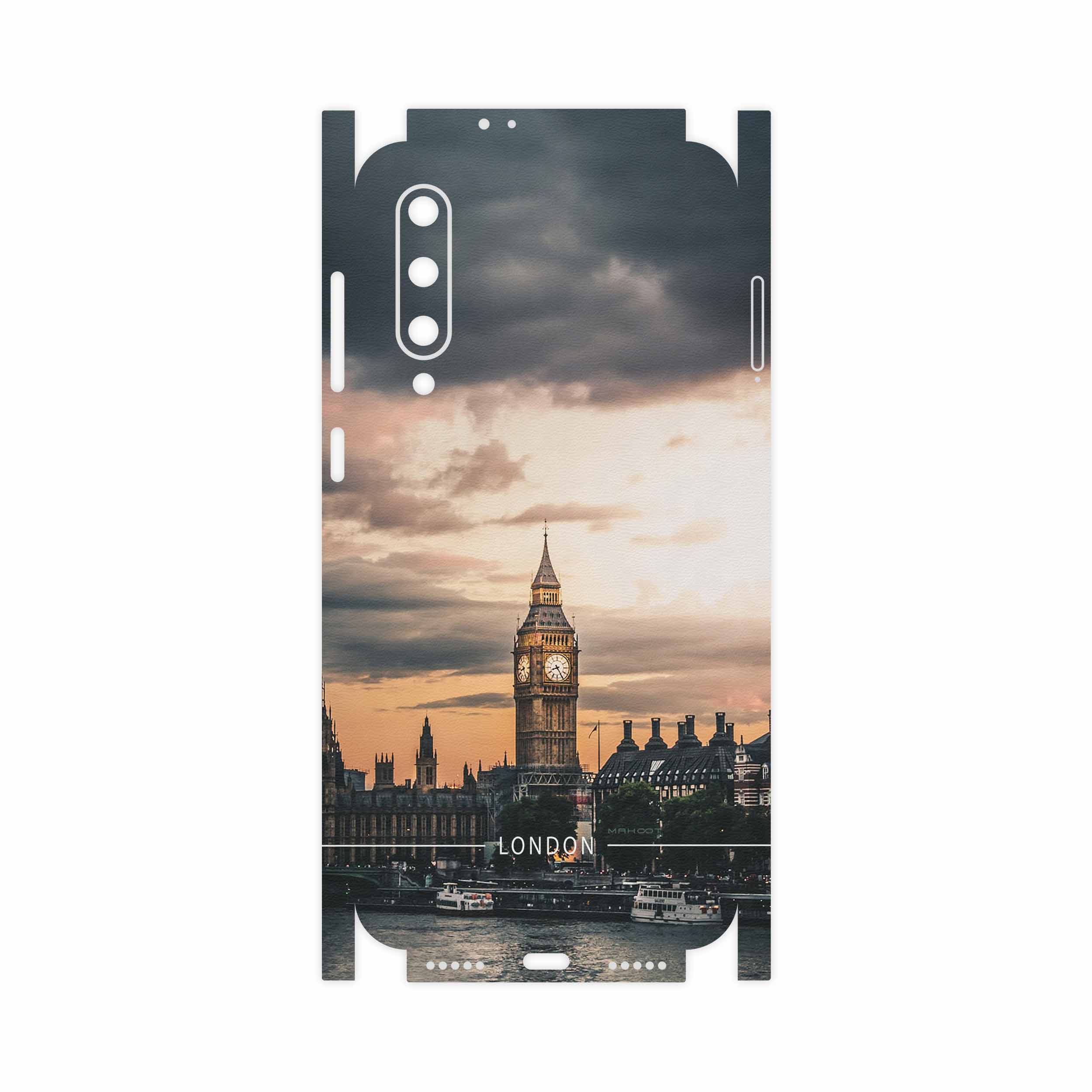 برچسب پوششی ماهوت مدل London City-FullSkin مناسب برای گوشی موبایل شیائومی Mi 9 SE