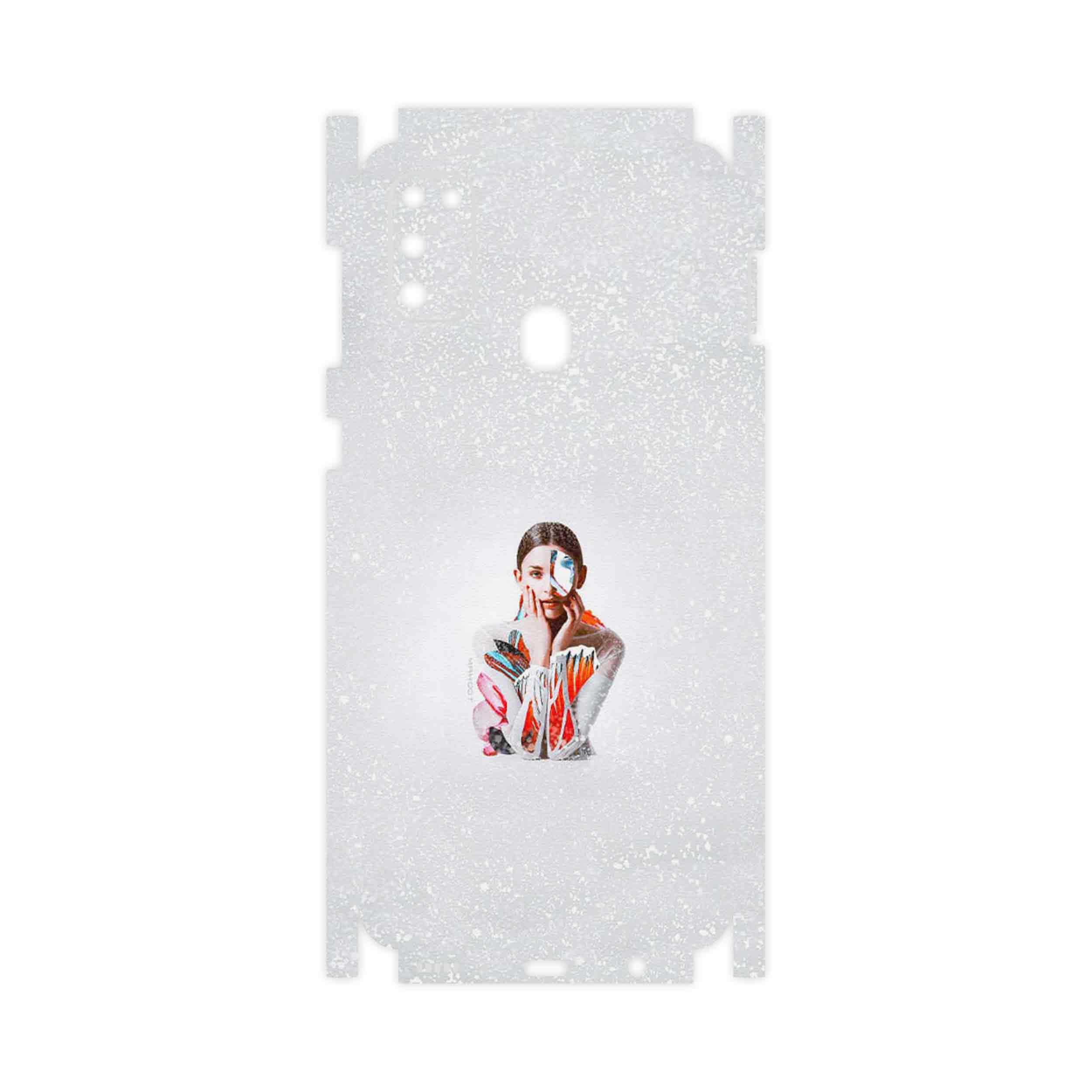 برچسب پوششی ماهوت مدل Collage of Women Portrait 4-FullSkin مناسب برای گوشی موبایل سامسونگ Galaxy M21