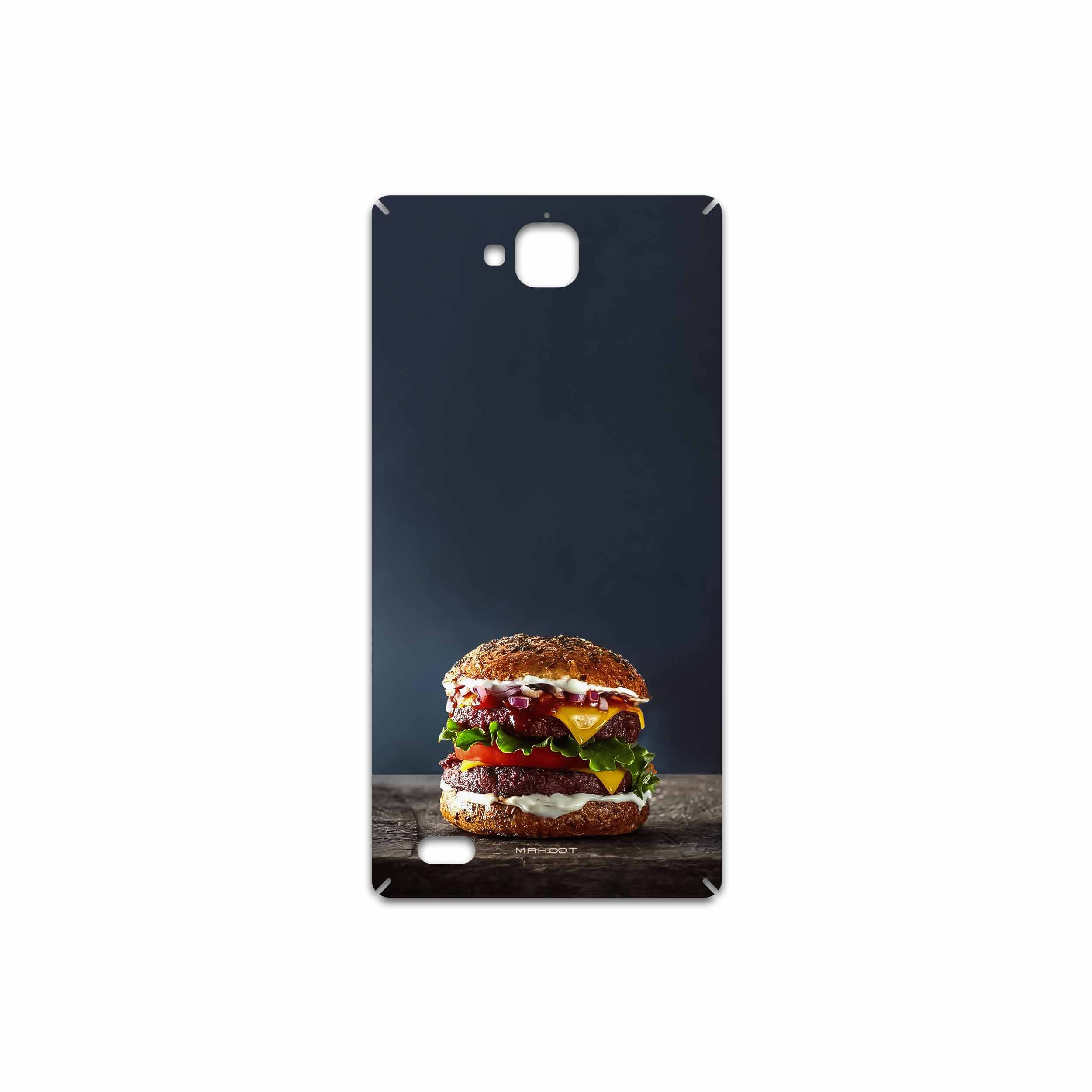 برچسب پوششی ماهوت مدل Hamburger مناسب برای گوشی موبایل آنر 3C