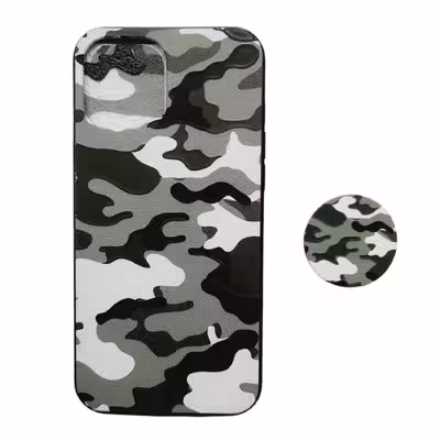 کاور مدل ip12pm مناسب برای گوشی موبایل اپل iPhone12 Pro Max به همراه پاپ سوکت