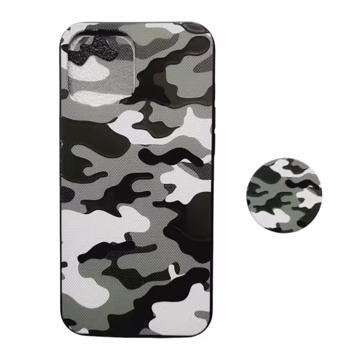 کاور مدل ip12pm مناسب برای گوشی موبایل اپل iPhone12 Pro Max به همراه پاپ سوکت