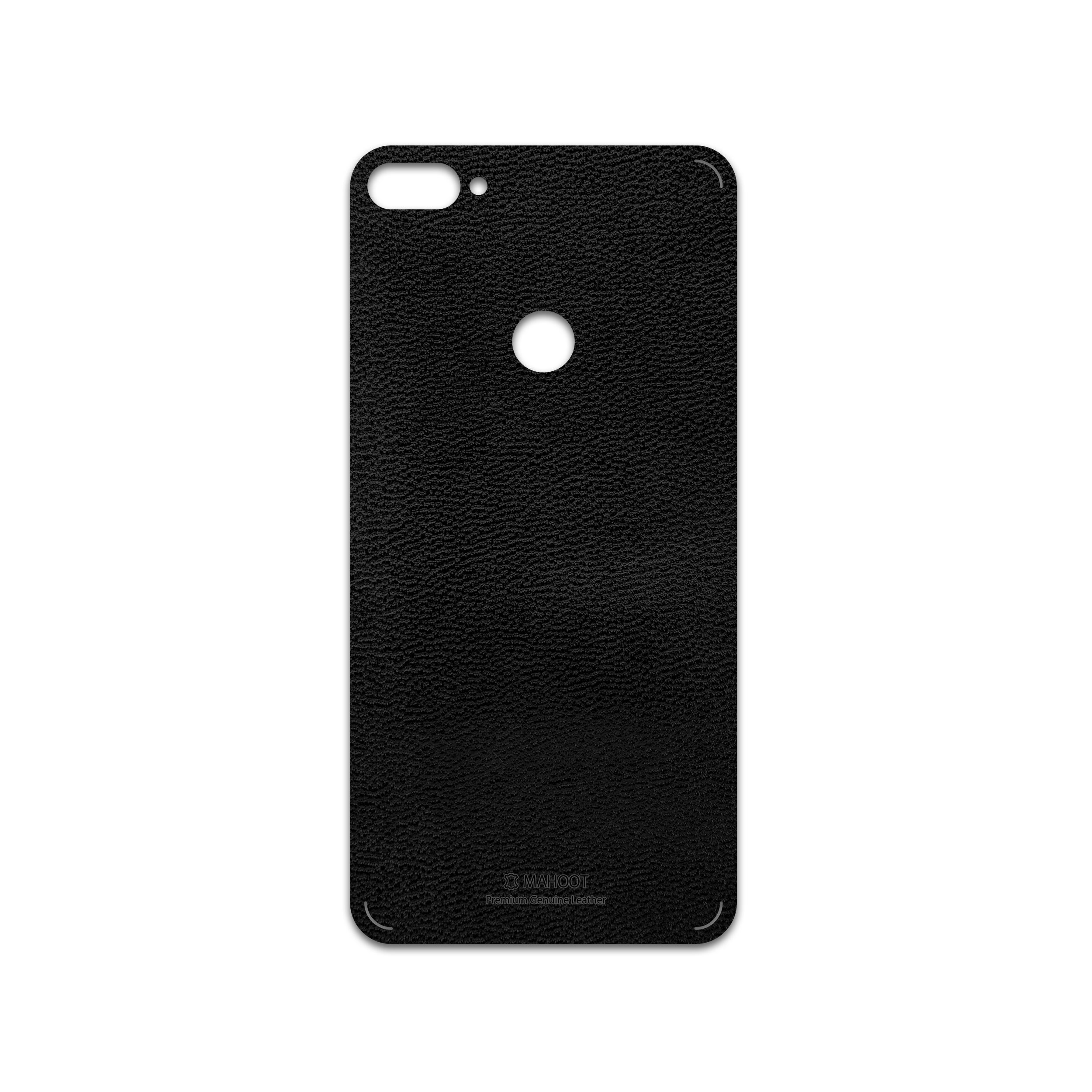 برچسب پوششی ماهوت مدل Black-Leather مناسب برای گوشی موبایل اچ تی سی Desire 12 Plus