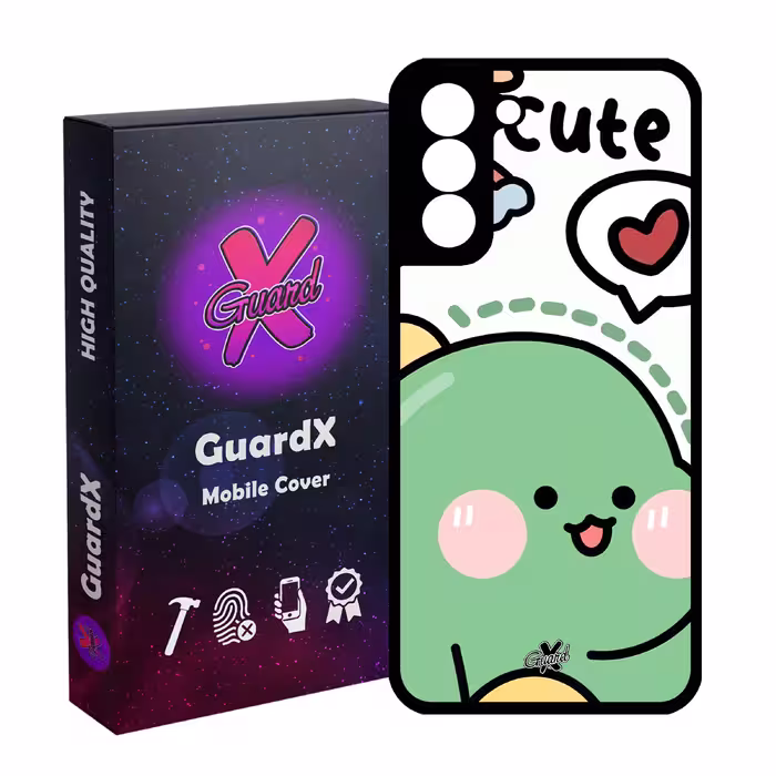 کاور گارد ایکس طرح Cute مدل Glass10561 مناسب برای گوشی موبایل سامسونگ Galaxy S21 FE