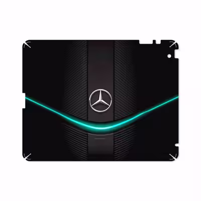 برچسب پوششی ماهوت مدل Mercedes-Benz مناسب برای تبلت اپل iPad 2 2011 A1396