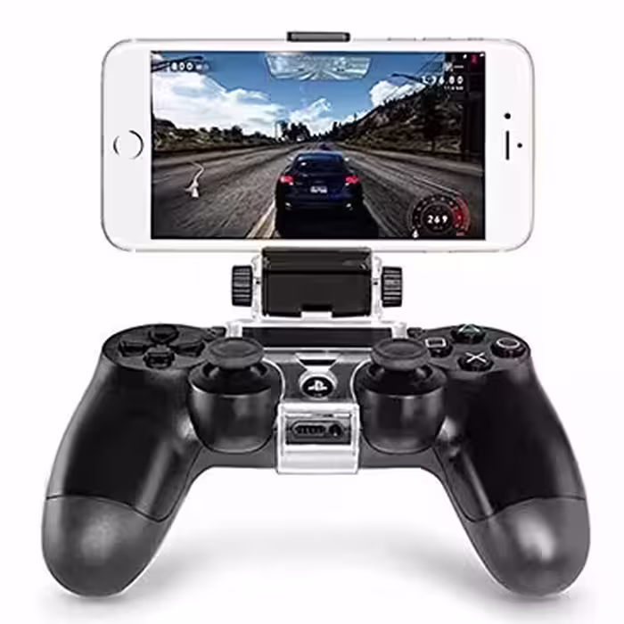 پایه نگهدارنده گوشی دسته بازی DOBE مدل Phone Clamp مناسب برای دسته Play Station 4