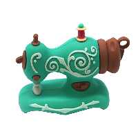 فلش مموری طرح چرخ خیاطی مدل Ul-Pv-SewMechi01 ظرفیت 64 گیگابایت | کالا مکس