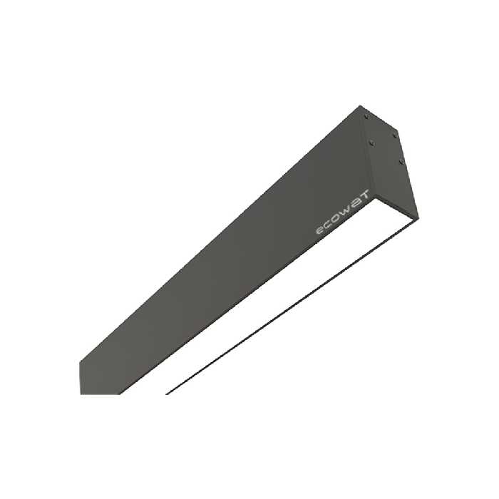 چراغ خطی 48 وات روکار 100 سانتیمتری برش6 اکووات