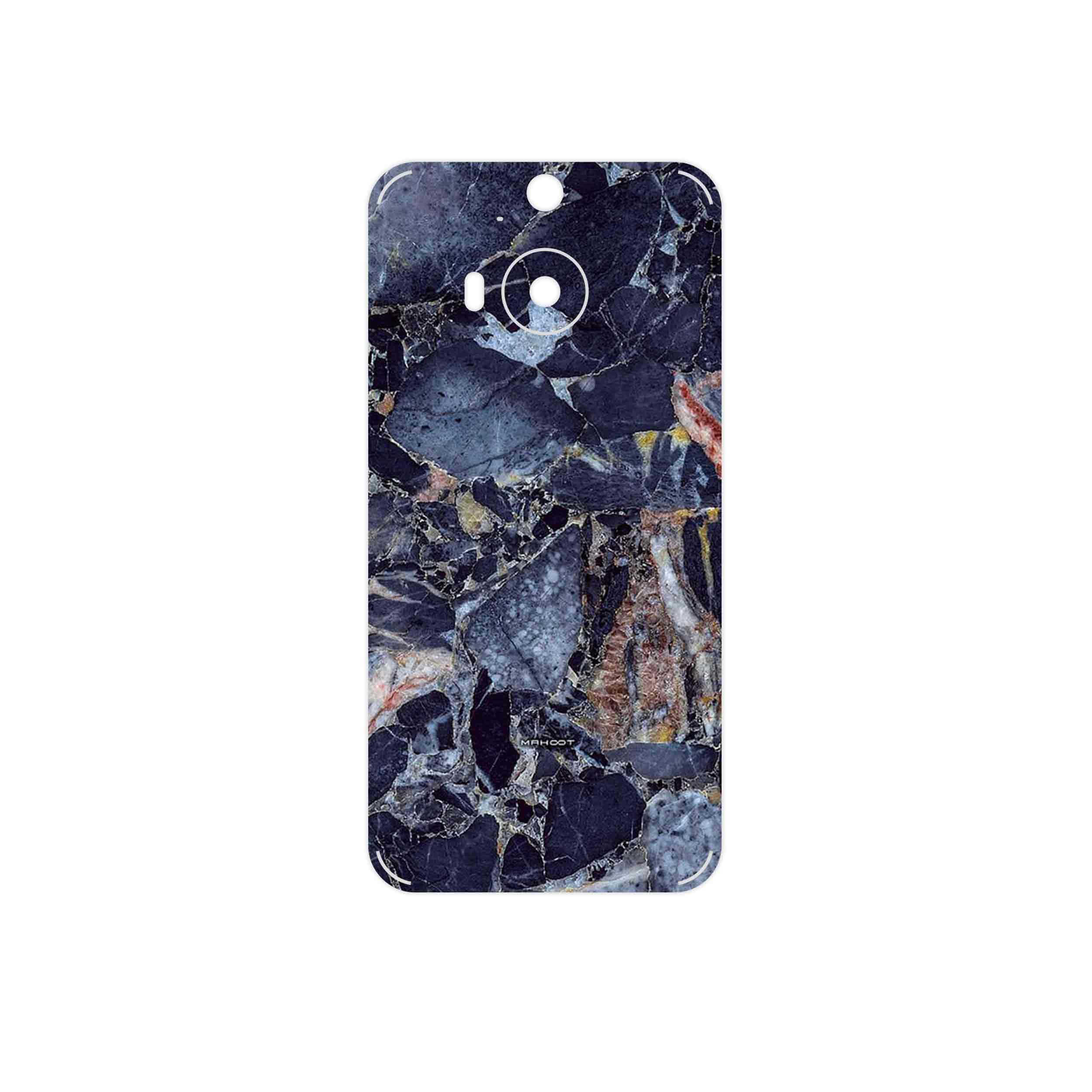 برچسب پوششی ماهوت مدل Broken black marble مناسب برای گوشی موبایل اچ تی سی One M9