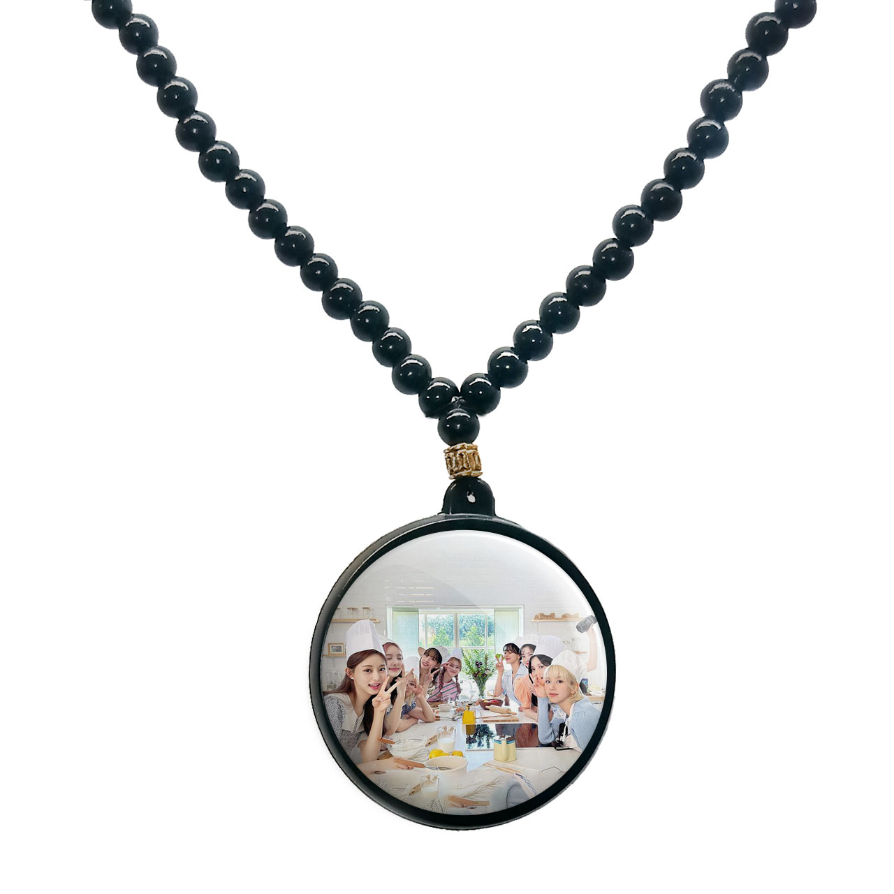 گردنبند پرمانه طرح تو ایس کد pmd.19645 مدل دو طرفه