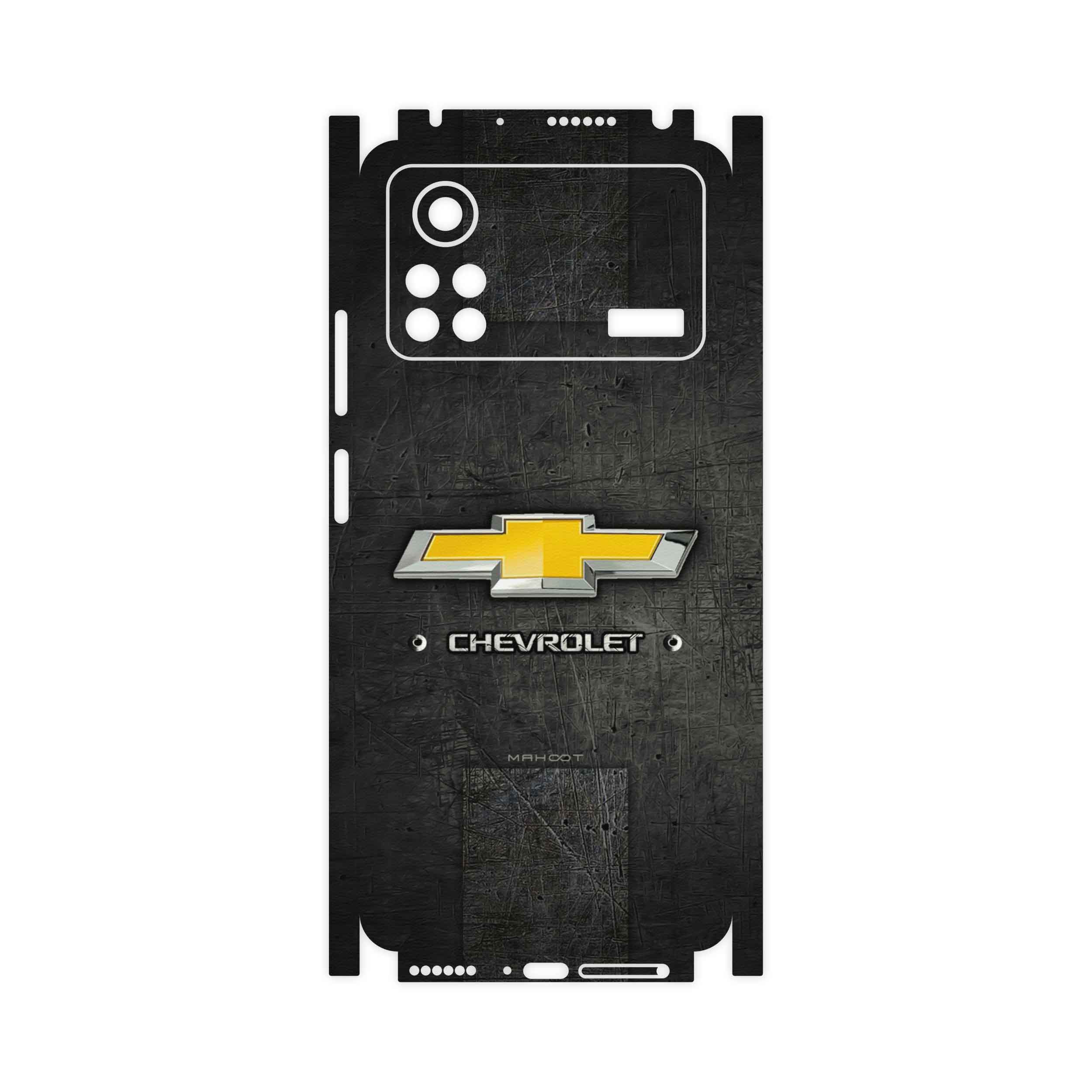 برچسب پوششی ماهوت مدل CHEVROLET-Logo-FullSkin مناسب برای گوشی موبایل شیائومی Poco X4 Pro 5G