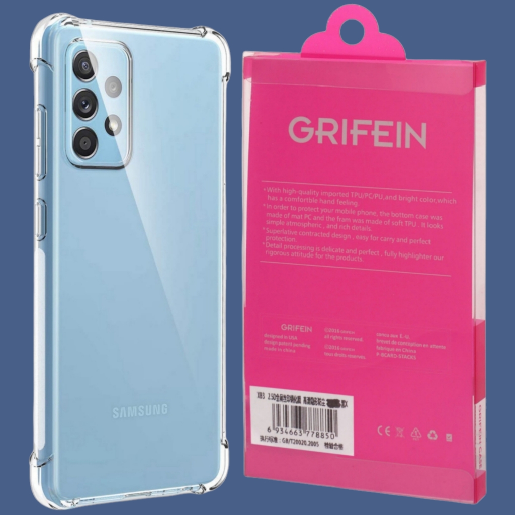 کاور گریفین مدل Transparent Armor مناسب برای گوشی موبایل سامسونگ Galaxy A23