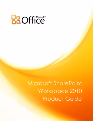 خرید و دانلود نسخه کامل کتاب Microsoft Corp. Microsoft SharePoint Workspace 2010 Product Guide